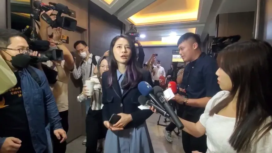 林楚茵濫用女權護賴品妤被轟噁心　勸小公主學大小姐嗆媒體：你們不能發問