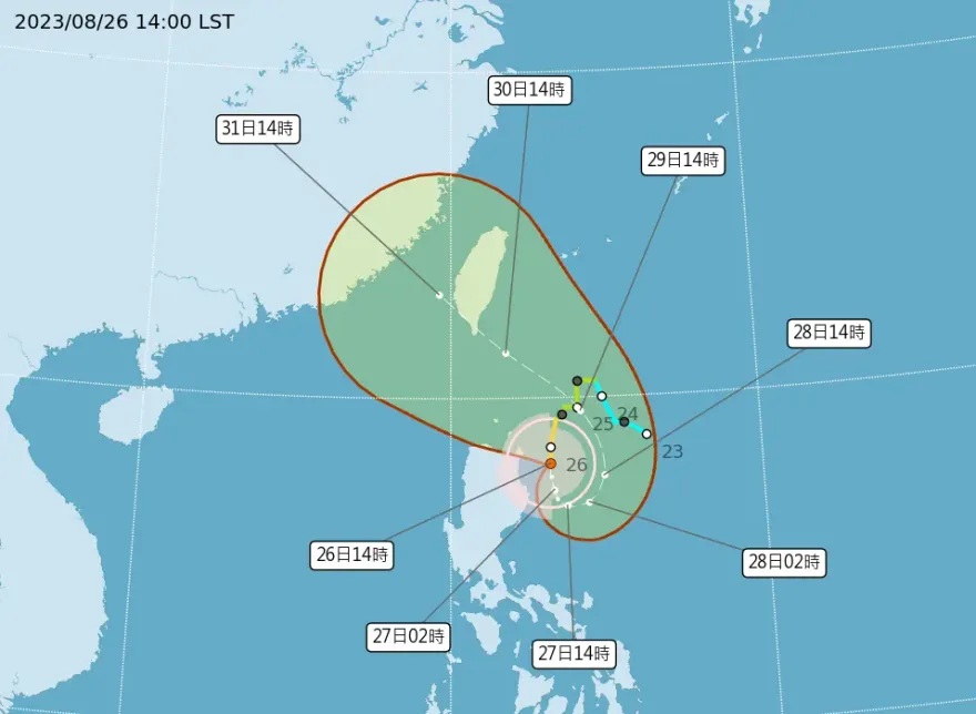 東方神秘力場？蘇拉颱風詭異路徑引關注　網驚：好像冥冥之中被牽引