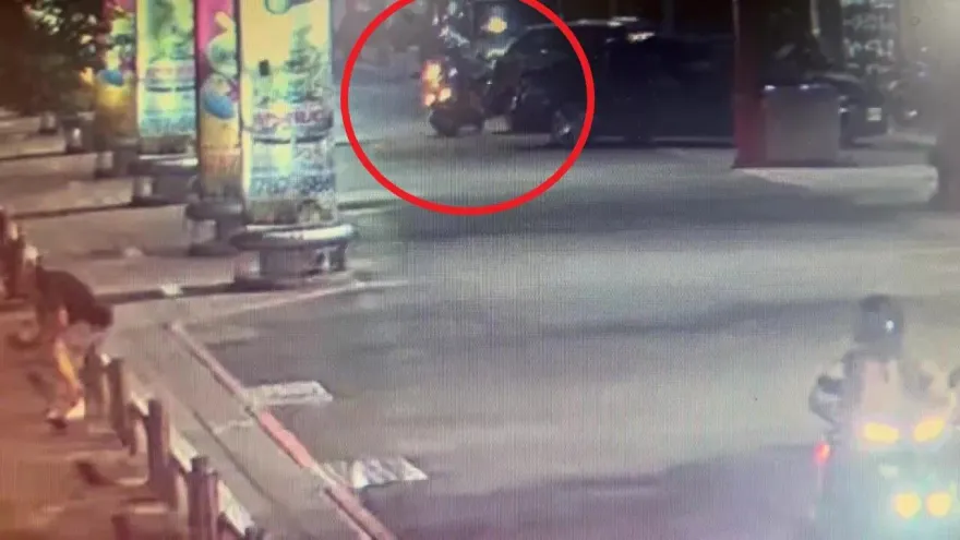 影/酒醉騎共享機車　台北男撞路邊轎車滿身血、酒測值0.75