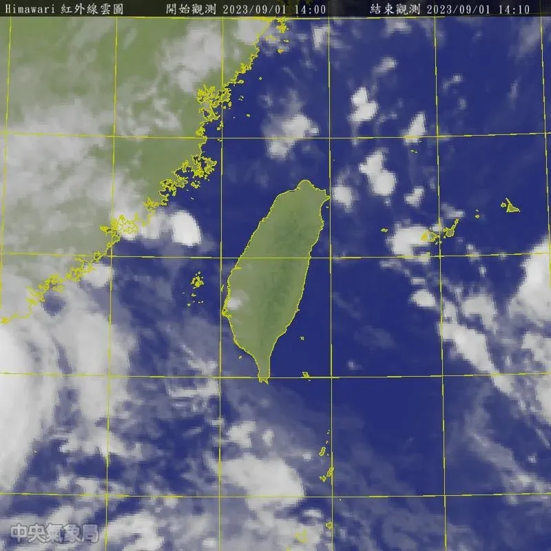 快訊/颱風外圍環流+午後對流影響！全台9縣市大雨特報