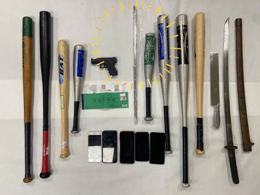 影/連仙女棒也拿來當虐待器具！台中警大破暴力討債團　逮10嫌到案