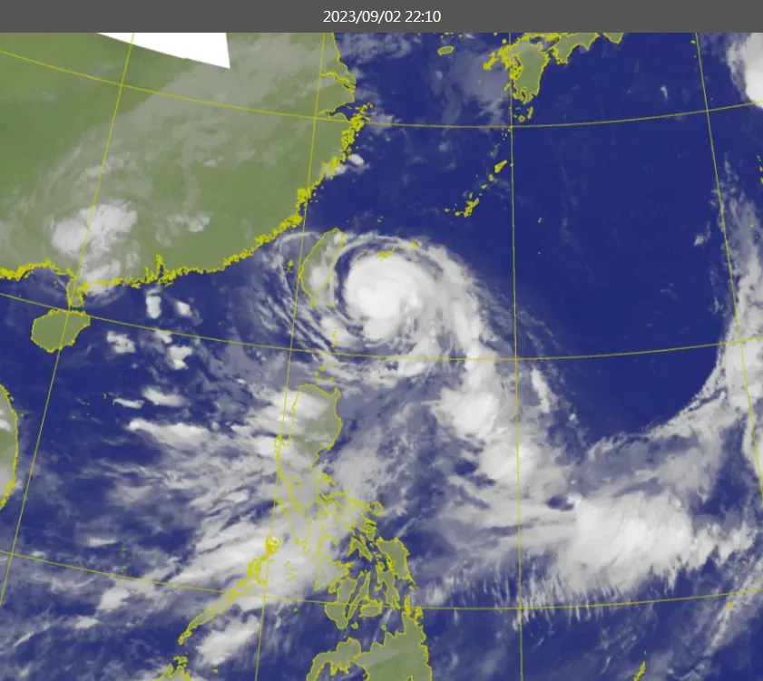 海葵颱風/滯留時間恐長到破紀錄！彭啟明：「鞍型場」拖住颱風暴雨下7天