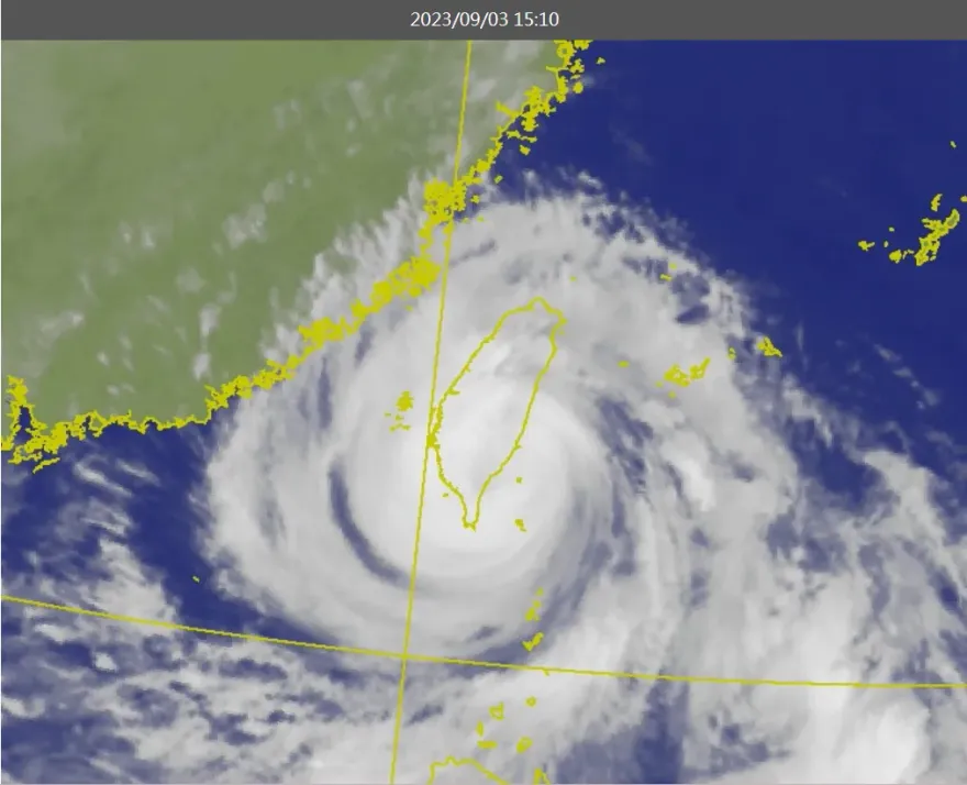 海葵颱風/海葵台東登陸！氣象局示警「颱風眼」挾強風暴雨　估9/5晚解除警報