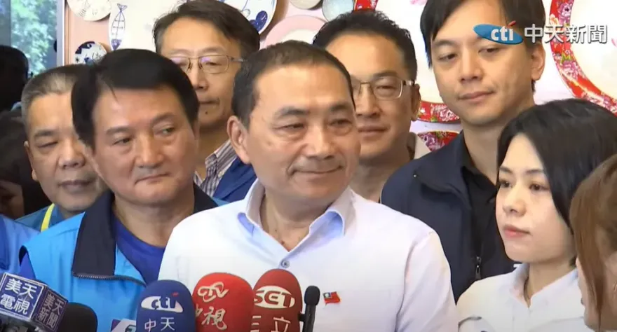 影/美智庫憂郭恐成美國利益「最危險結果」　侯友宜：我會以中華民國利益優先