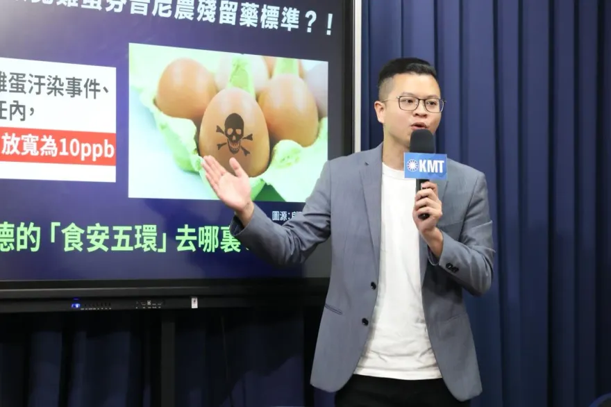陳吉仲「傻蛋部長」進口雞蛋來丟掉！凌濤提三點打臉農業部