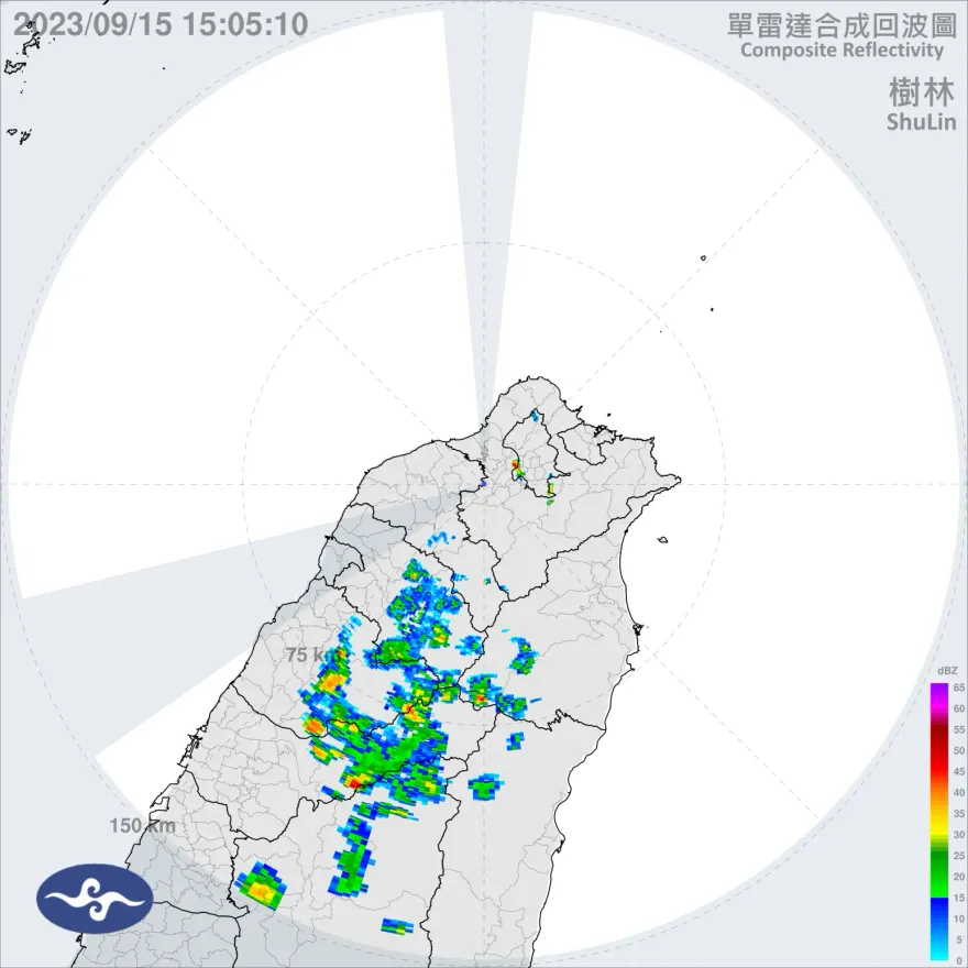 快訊/10縣市大雨特報！午後對流雨開炸到晚上
