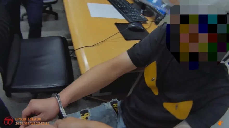 影/糗斃了！高雄重機男酒駕逃逸「誤入拖吊場」！　警方甕中捉鱉活逮