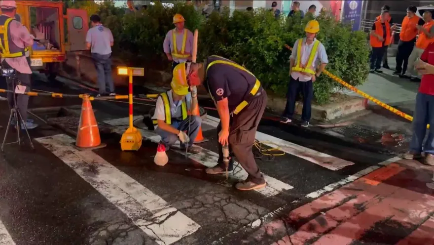 快訊/新北汐止中興路瓦斯外洩　現場瀰漫濃厚瓦斯味封路開挖