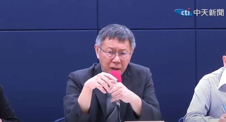 現在是柯文哲聲勢最高之時！藍白合不合　董智森喊話：柯要思考民意大方向