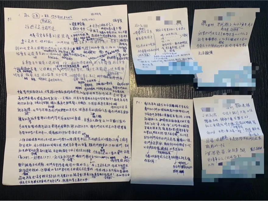 白髮人送黑髮人！兒、媳慘死鄰居刀下　今頭七老父親筆信「謝謝此生陪伴」