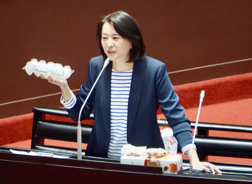 進口蛋專案報告鄭文燦竟神隱  王鴻薇嗆該追查「2個人」刑責