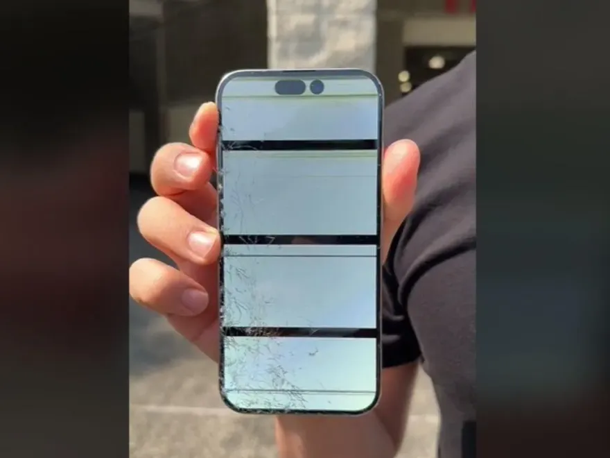 iPhone 15「全台首摔」！螢幕爆裂天價維修費用曝光