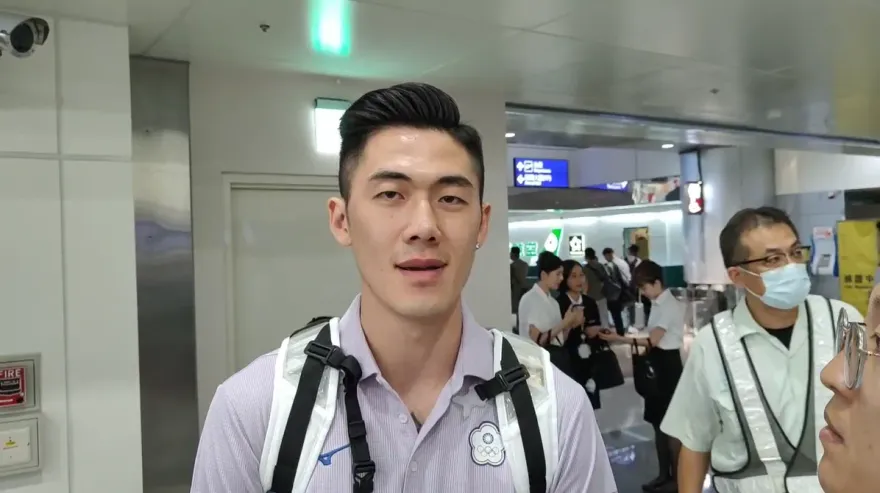 杭州亞運/直擊！中華男籃啟程杭州     「三朝元老」劉錚成績盼一屆比一屆好