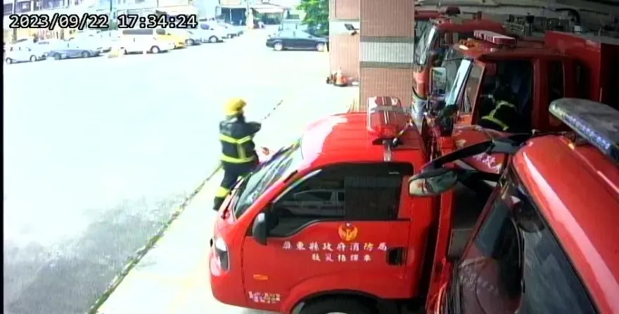 屏東高爾夫球具廠大爆炸/屏二分隊遭重創！4殉職勇消最後出勤身影曝光