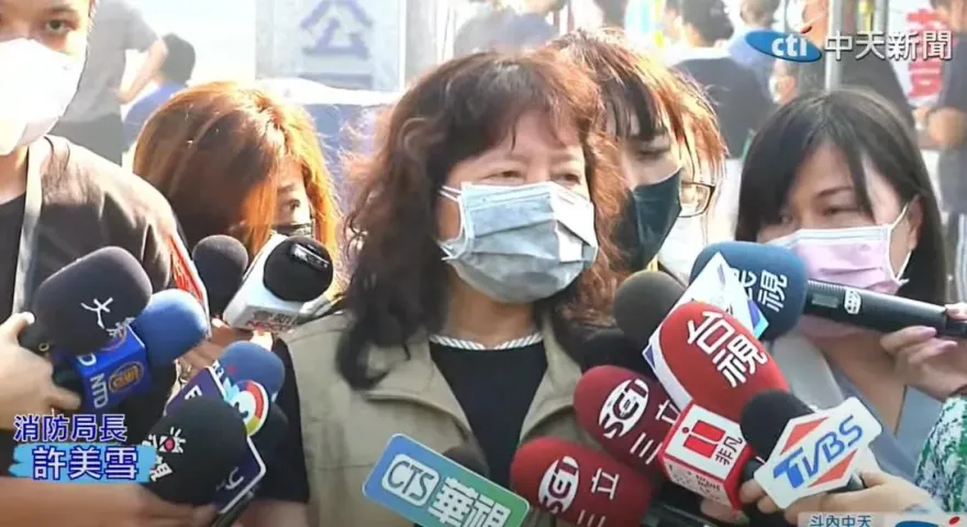 快訊/明揚國際大爆炸4勇消殉職　屏東縣消防局長許美雪請辭獲准