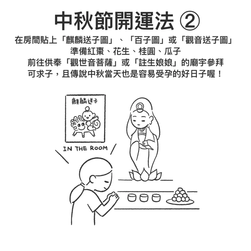 中秋開運「6大祕法」！命理師曝求子招財這樣做