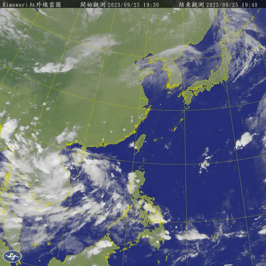 颱風擾中秋？明天北部、東部慎防陣雨　全台賞月機率曝光