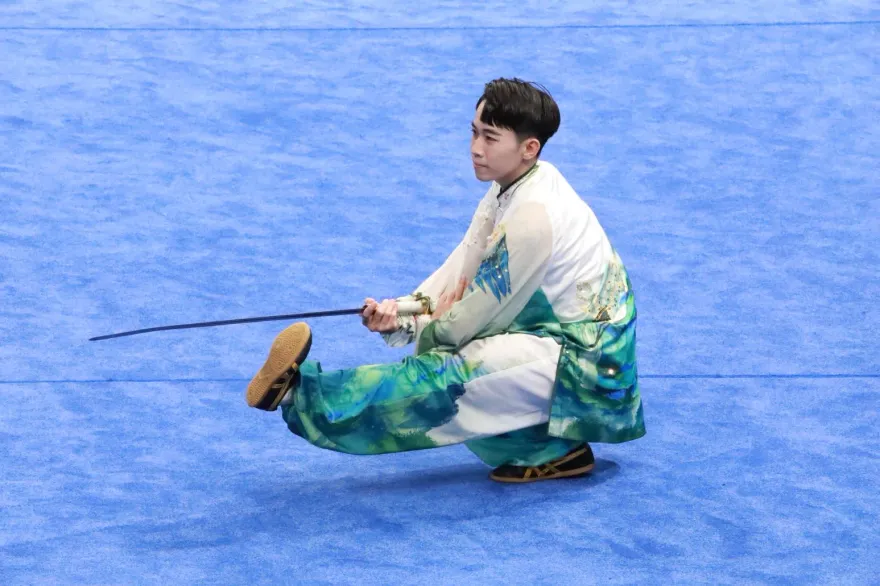杭州亞運/陳宥崴戰袍別出心裁「露刺青」   他笑談武術：也是藝術