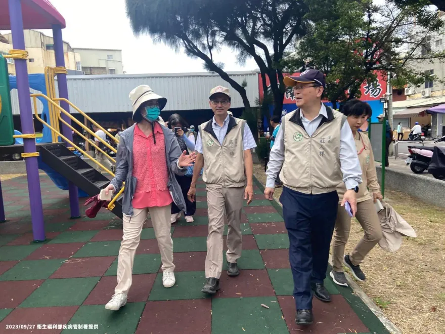 入秋病媒蚊生長！莊人祥6度南下加強登革熱防疫