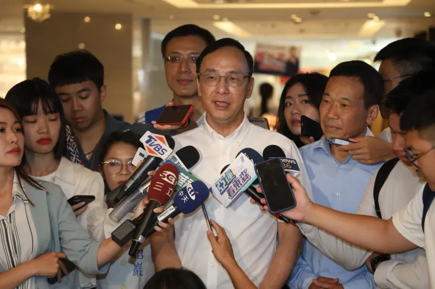 影/侯友宜、柯文哲「民調決定誰正」？　朱立倫：共同理念下團結勝選