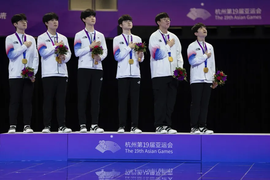影/杭州亞運/《英雄聯盟》南韓隊「五戰五勝」！擊敗中華隊摘金選手「全員免役」