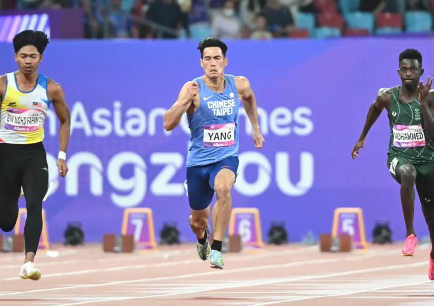 杭州亞運/「台灣最速男」楊俊瀚、林祐賢100公尺準決賽落馬！些微差距無緣奪牌