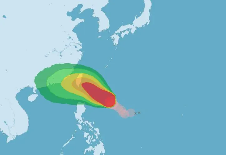 「小犬」很不乖！路徑北修300公里恐登陸　全台各地暴風圈侵襲機率曝