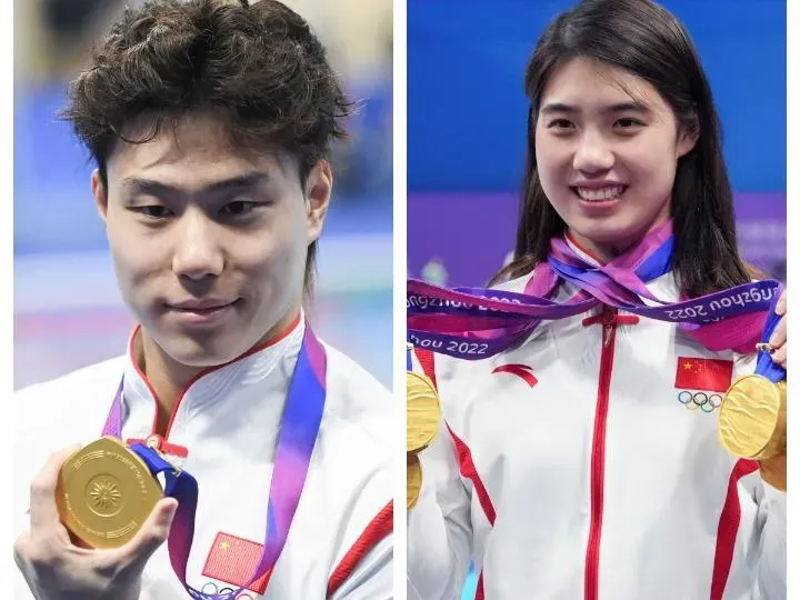 杭州亞運/史上最佳戰績！陸代表團獨攬201金　張雨霏與覃海洋獲選MVP