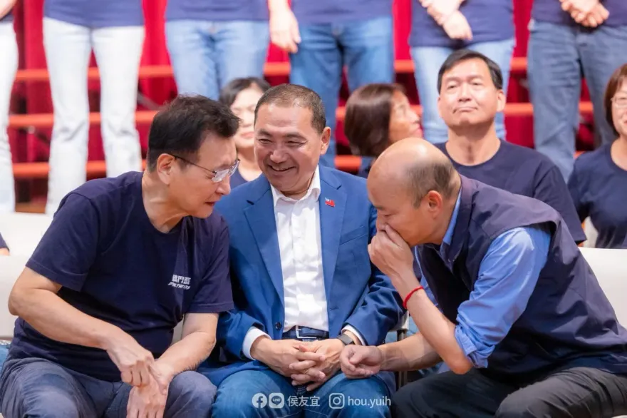 感謝韓國瑜的鼓勵和祝福　侯友宜喊：永不忘記民眾的託付