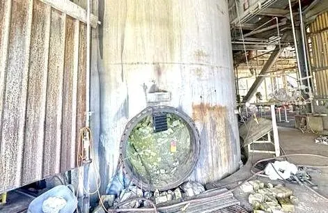 快訊/桃園工業區廠房工安意外　拆除鍋爐防火磚崩塌2死1傷