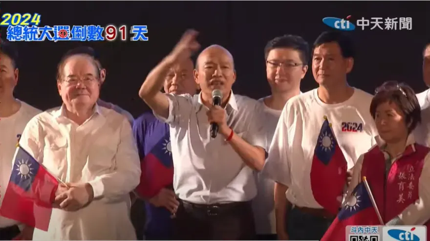 影/直接突破「侯韓2020心結」！韓國瑜提2關鍵故事：侯友宜黑鍋背很大