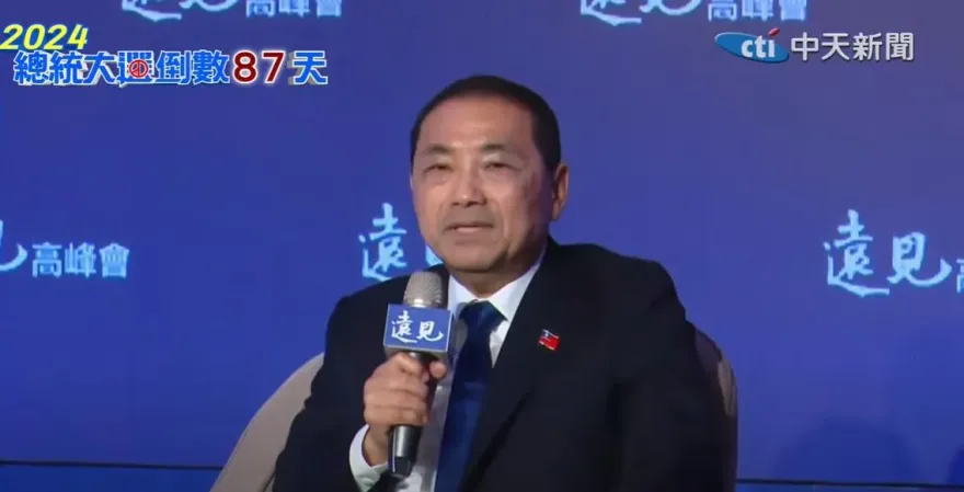 影/侯友宜指柯文哲台獨立場不明！　舉「切豬肉利他」喊話「利中華民國」
