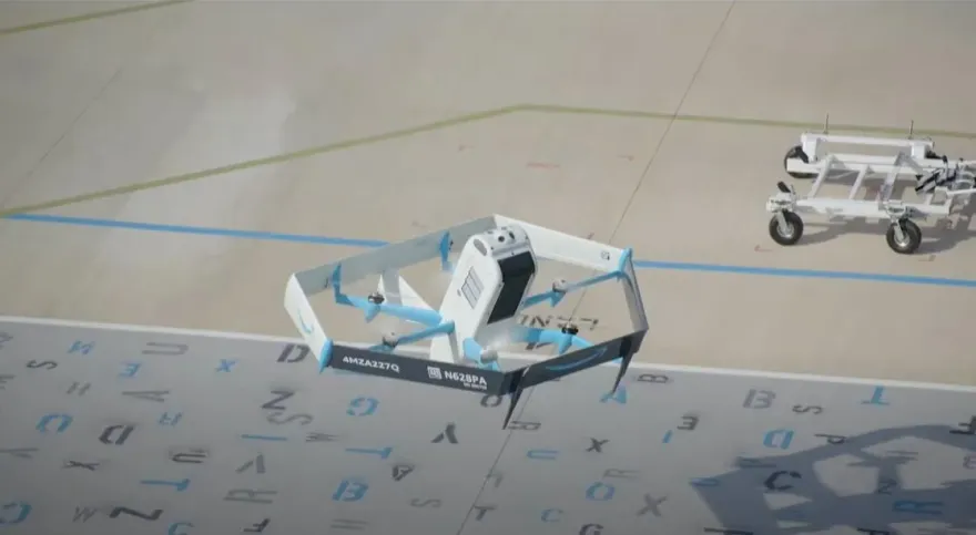 亞馬遜無人機空投德州試辦　藥品60分鐘內送到