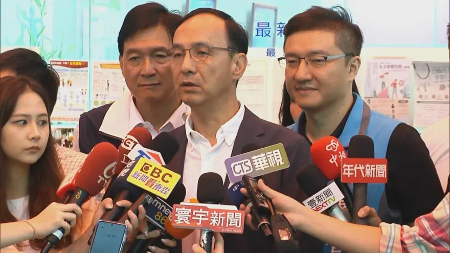 「藍白合」主席見面了！朱立倫證實曾觸及總統人選決定方式