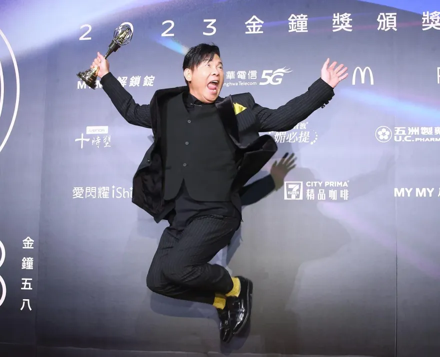 金鐘獎/曾國城3度得獎！一上台就說Sorry　陶晶瑩震驚不敢置信