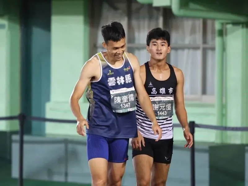 又是0.004秒之差！陳奎儒110公尺跨欄遭謝元愷擊敗　全運會6連霸夢碎