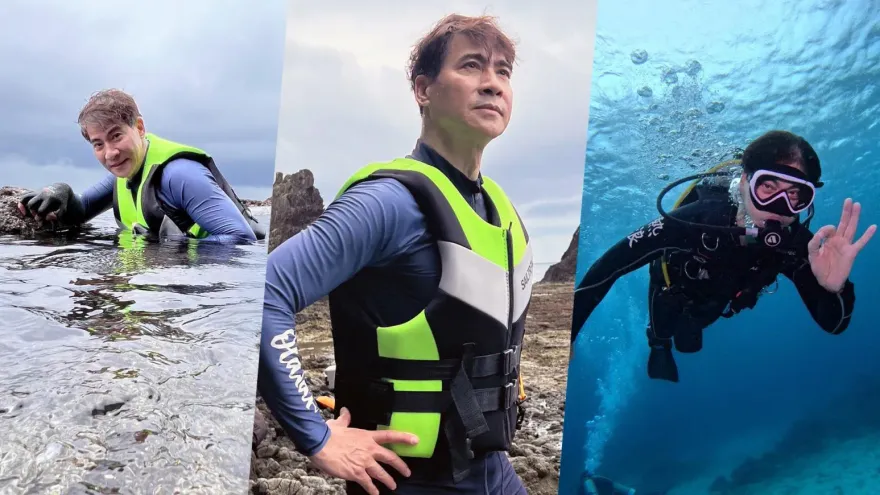 巨肌海泳環島　60男星不老秘訣全因1關鍵