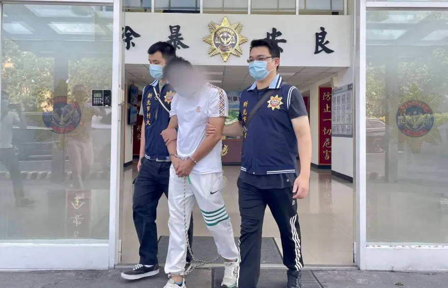 影/「藍道」集團棄屍成員棄保潛逃　桃園躲藏遭新北警逮捕