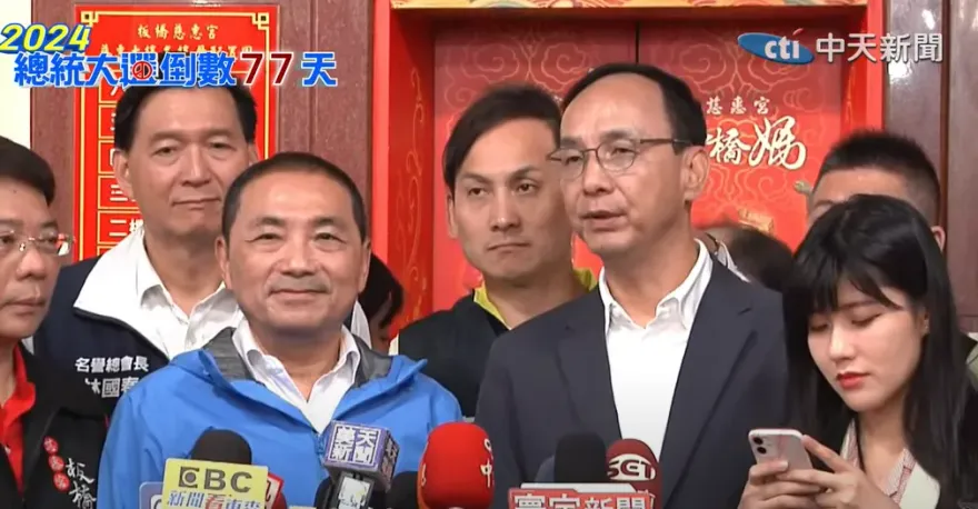 影/金溥聰搶藍白合主導權？　朱立倫搶答：金執行長很辛苦「頭髮都白了」