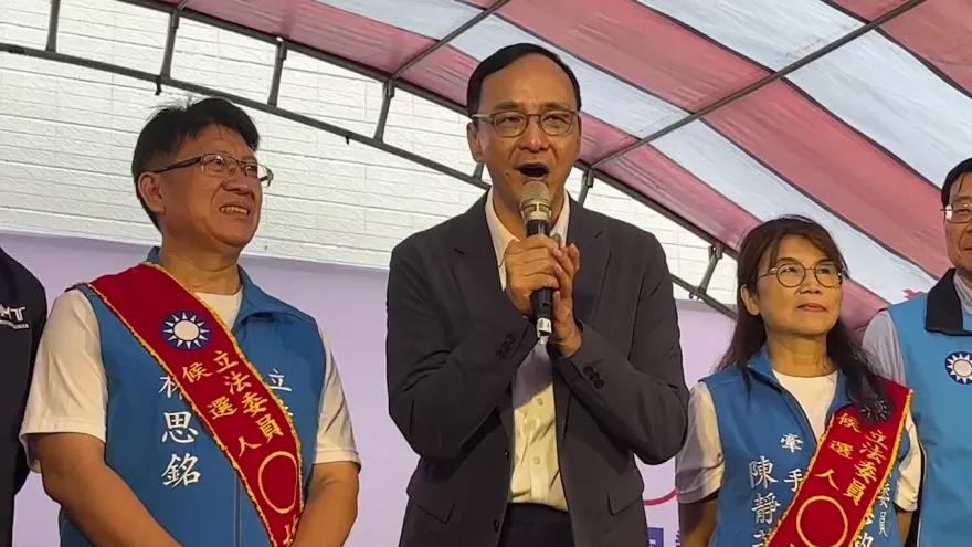 岳父高育仁傳列民眾黨不分區名單　朱立倫這樣回應