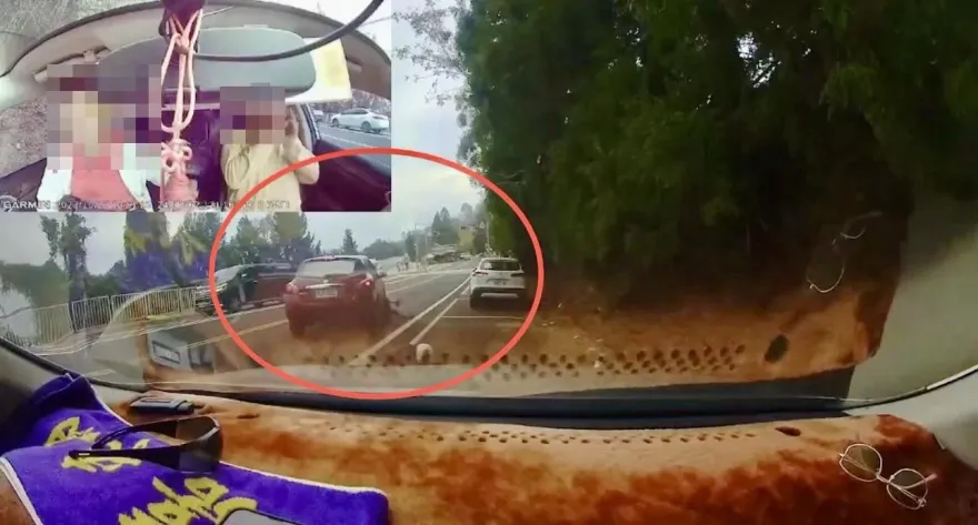 南投轎車違規迴轉撞對向機車　後座乘客遭輾過1死1重傷