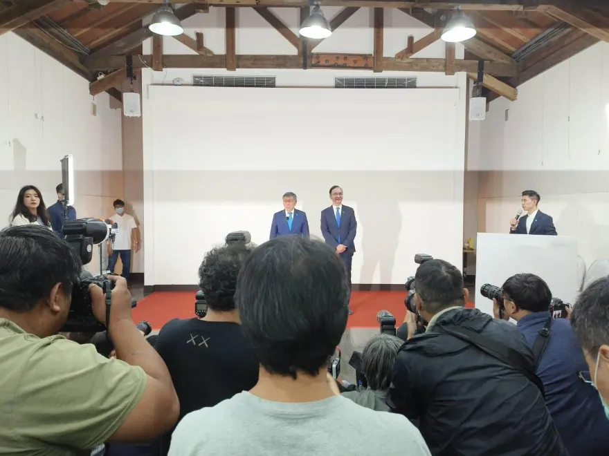 影/朱柯會正式登場！朱立倫、柯文哲面對面會談