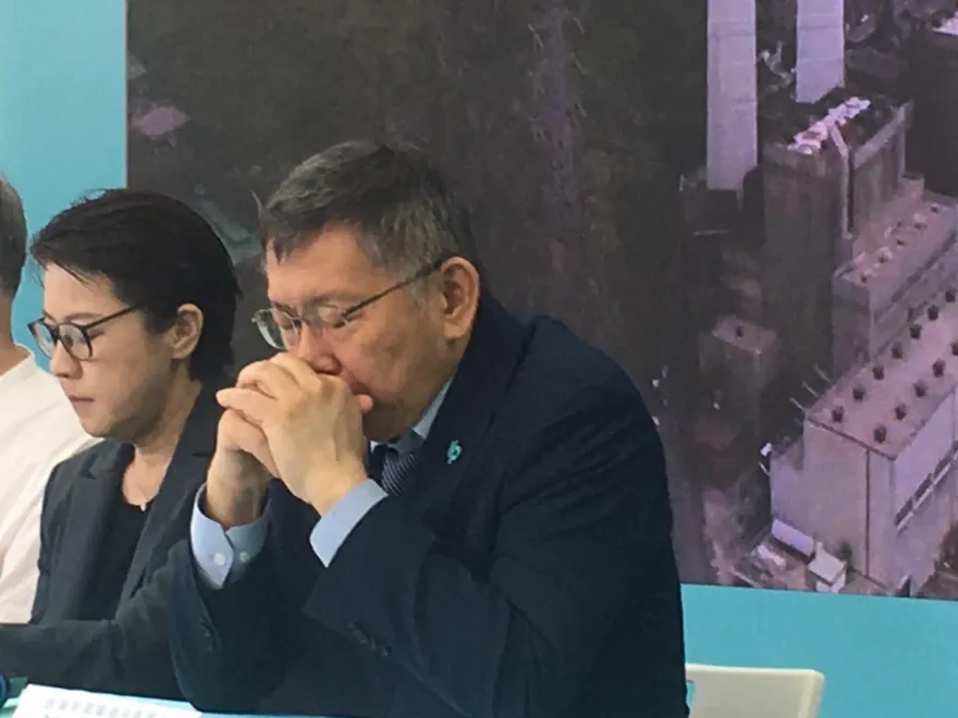 快訊/藍白合三人會談無共識　柯文哲：朱立倫想好再來講