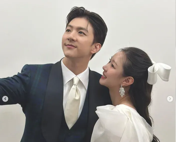 7月無預警認愛！天動、MIMI「秘戀4年」結婚...絕美婚紗照曝光