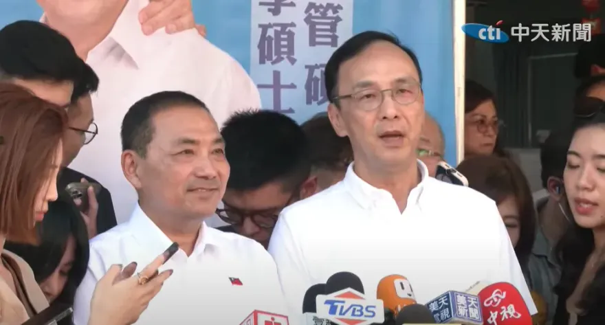 被主戰派影響不用和了？黃珊珊「一句話」遭朱立倫狠打臉：和我談是柯文哲