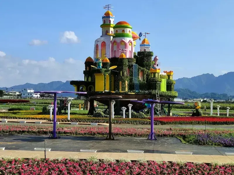 台中新社花海11/11登場　5接駁路線、8停車場交通圖一次看