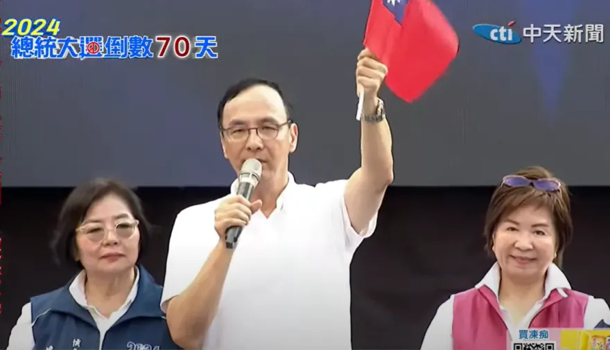 影/侯友宜大造勢　朱立倫怒嗆「一堆主戰派」：不要想複製2022台北市長選舉棄保