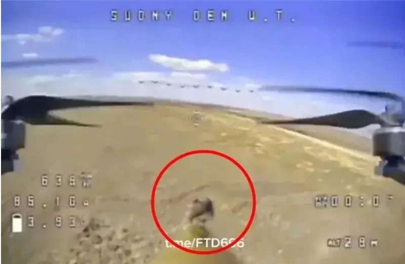 影/壯烈犧牲！誤登「自殺無人機」衝撞烏克蘭　俄軍竟替「倒楣鼠」立碑