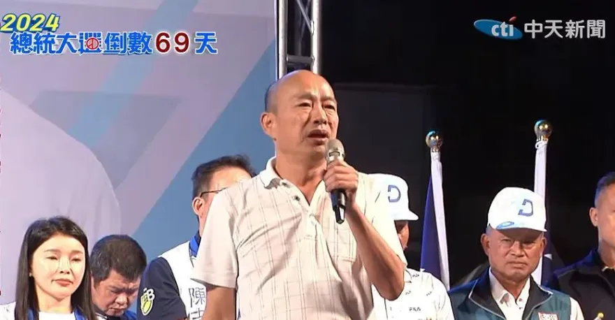 若藍白合不成國民黨將改推「侯韓配」？李乾龍這樣說