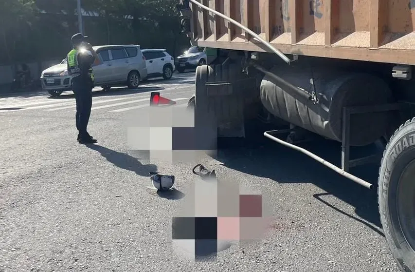 影/不忍卒睹！蘇澳情侶遭捲砂石車底、女身首異處　家屬認屍痛哭失聲